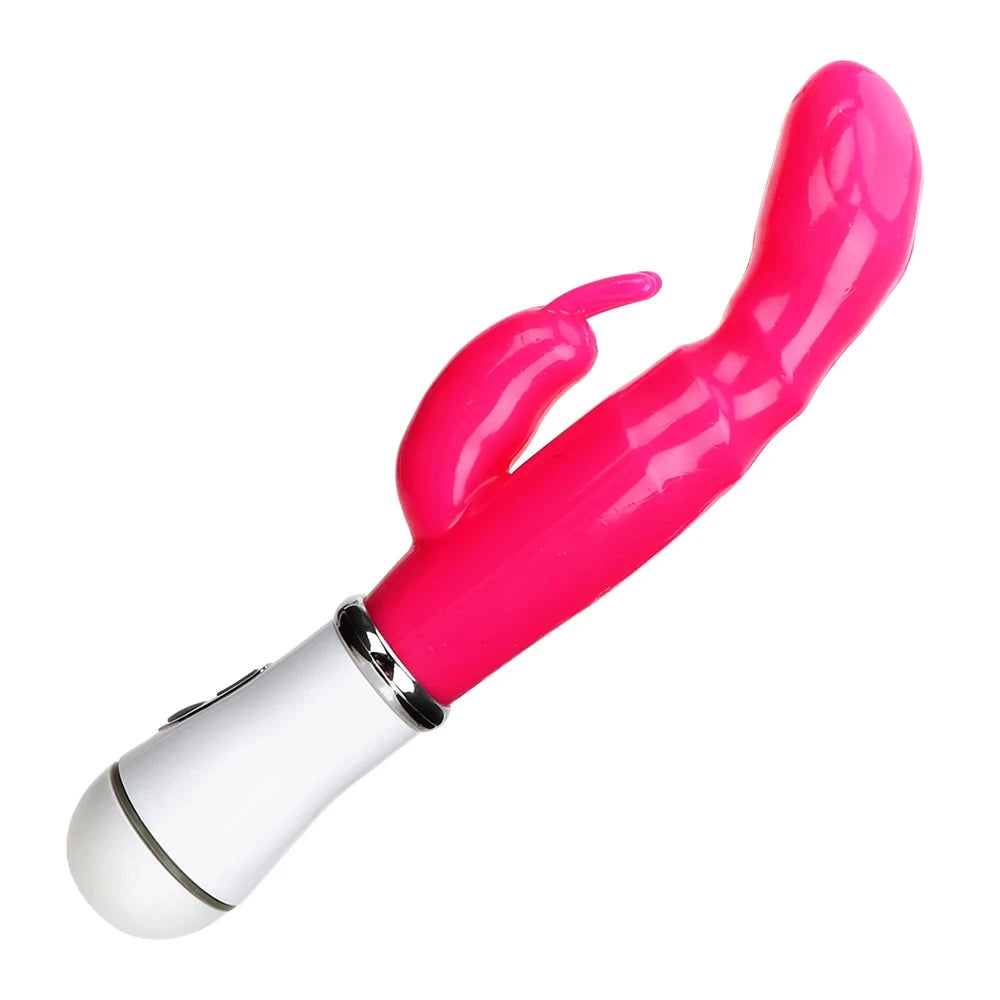 21cm Vibrating Dildo for Women Dual Stimulation Anal Butt Plug Clitoral/Vaginal Massager Adult Sex Toy for Female Masturbation
