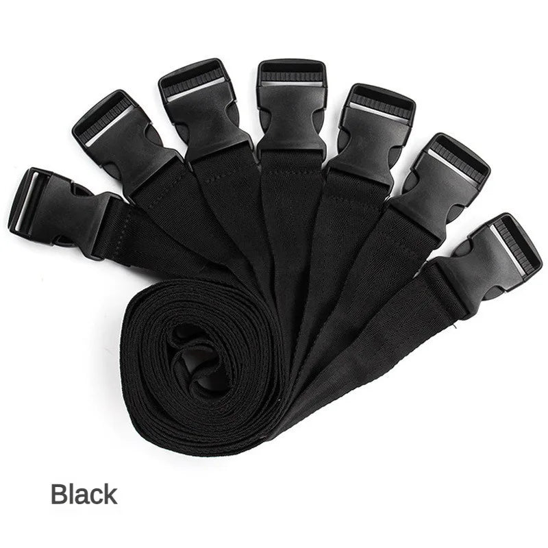 7Pcs/Set Harness Strap Handcuffs Slave SM Bondage Belt Fantasy BDSM Bondage Rope Fetish Restraints Adult Sex Toys for Men Women