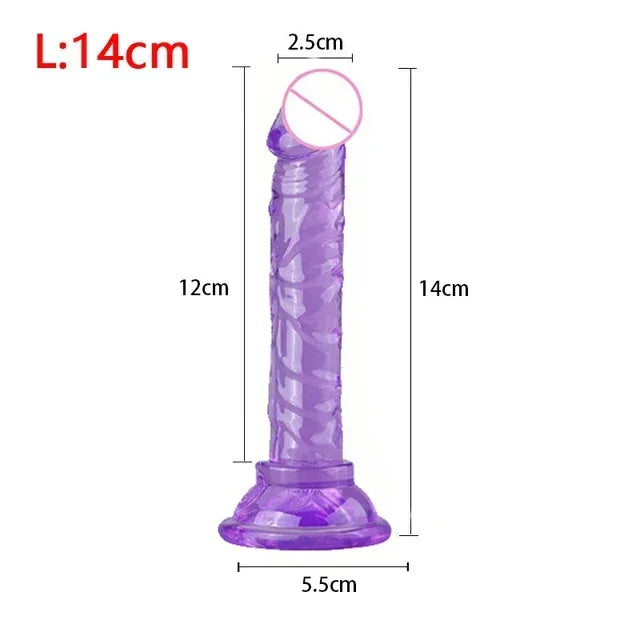 Sex Toys Huge Silicone Big Pseudopenis Reusable Large DildosRealistic Penis Suction Cup Dildo Vibrator Female sexy Masturbation