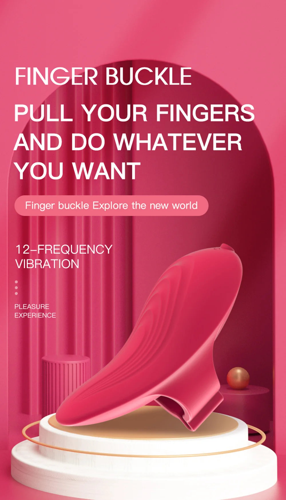Mini Finger Vibrator G Spot Adult Products Female Masturbation Lesbian Sex Toys Clitoris Stimulator Erotic for Woman Couples