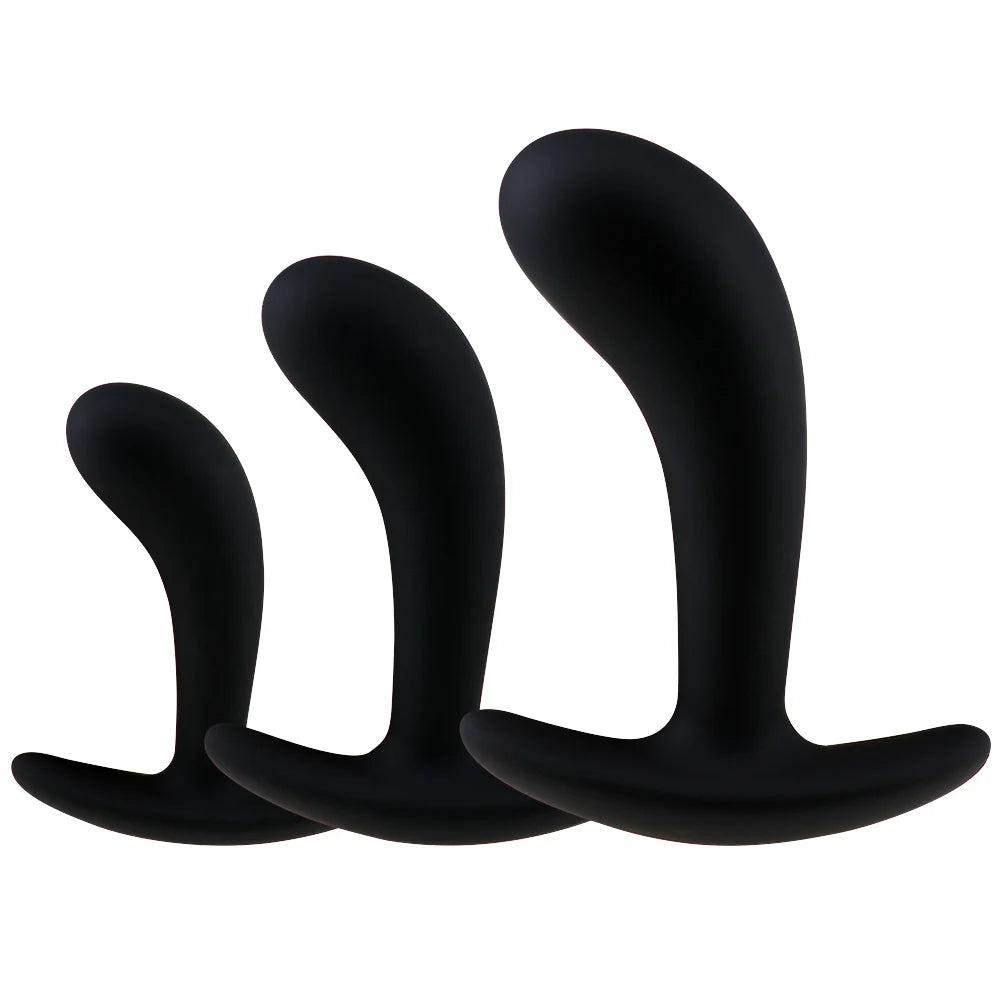 Silicone dildo anal plug, unisex, sexy plug, various sizes of adult products, men and women training massager, couple sex toys