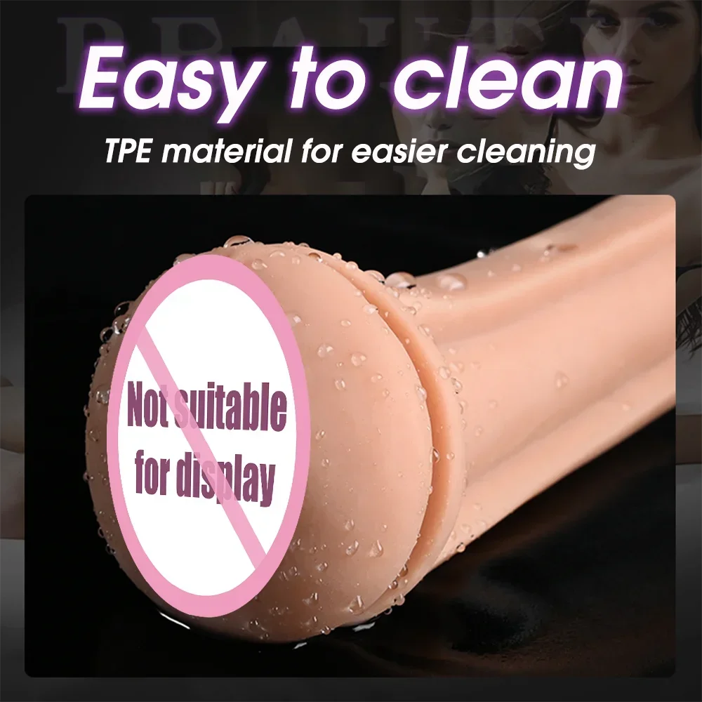 Realistic Rubber Vagina  Soft Pocket  Pussy Deep Throat  Male Masturbator Cup Adult Supplies Sexy Toys for Man JoinJJtoy