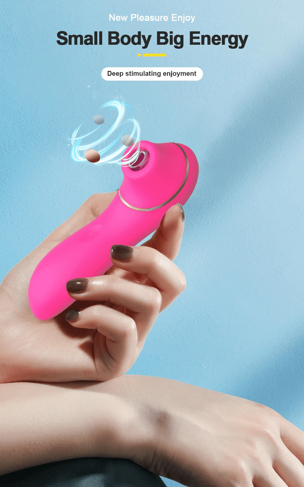 Mini Sucking Vibrator Female Clitoral G-spot Vagina Masturbator Oral Vacuum Nipple Massager Sex Toys Adults Goods for Women 18