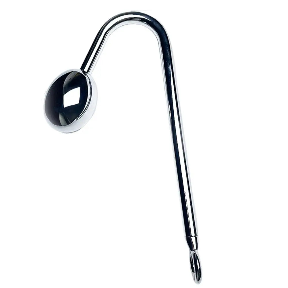 Stainless Steel Anal Hook Anus balls Metal Anal Dilator Butt Plug Big Anal Beads prostate massager insert Anal sex toy for Adult