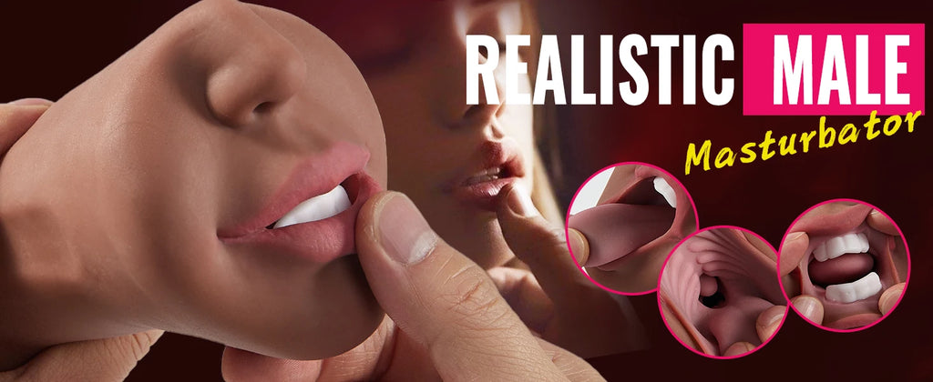 3 In 1 Pocket Pussy Real Vagina Male Masturbator Cup Oral Sex Tight Anus Blowjob Textured Masturbation Adult Sex Toy for Men