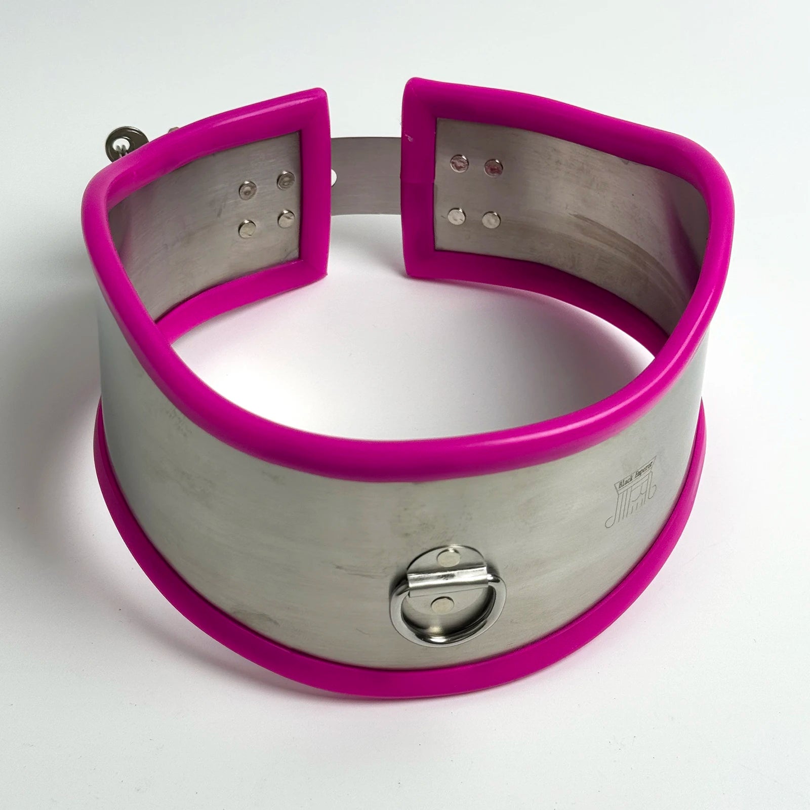 LILUPLAY New Stainless Steel Neck Collar Bdsm Bondage Lockable Chastity Belts Fetish Dog Collar Neck Harness Collar Sex Toys