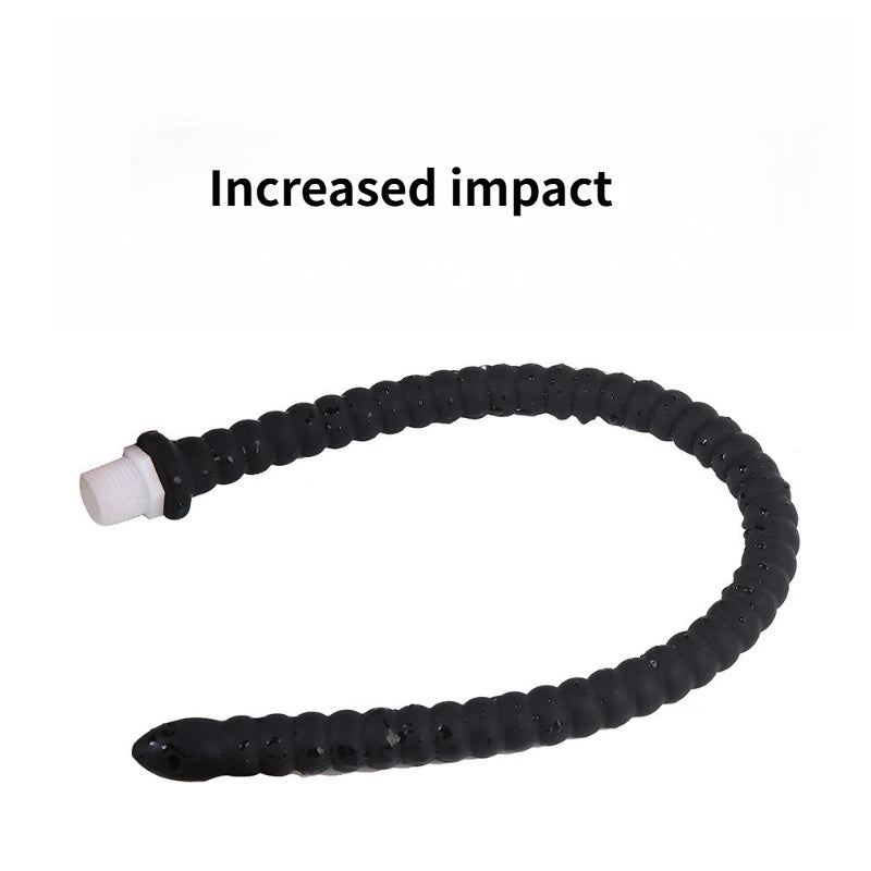 Long Silicone Butt Plug Vaginal Douche Tail Plug Accessory Suitable for Couples Deep Penetration Experience Adult Sex Toys 18+