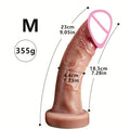 Soft Realistic Huge Glans Dildo For Female Masturbation Big Penis Anal Silicone Dildos With Suction Cup Dick Sex Toys for Women
