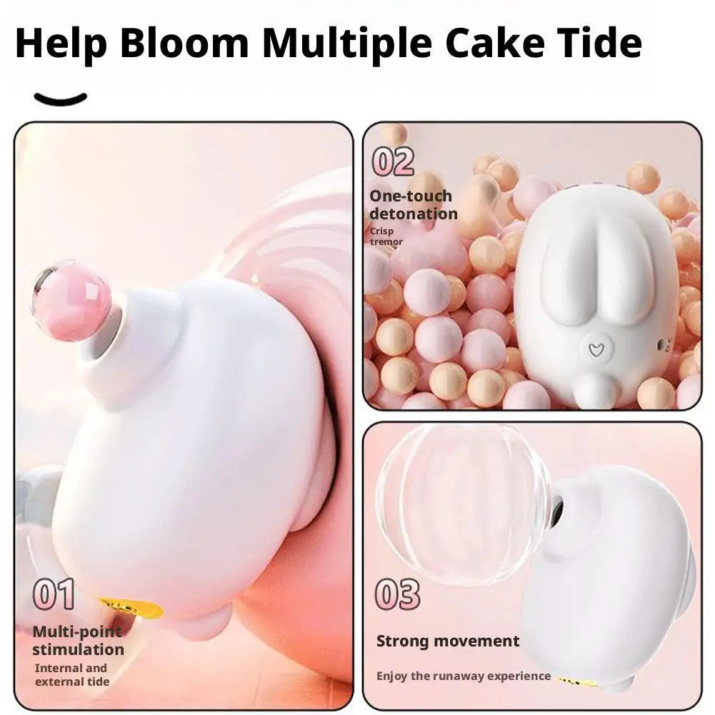 Sucking Vibrator For Women Clitoris Massage Cute Cartoon Rabbit Nipple Stimulator Massager Masturbation Sex Toys Adult Goods
