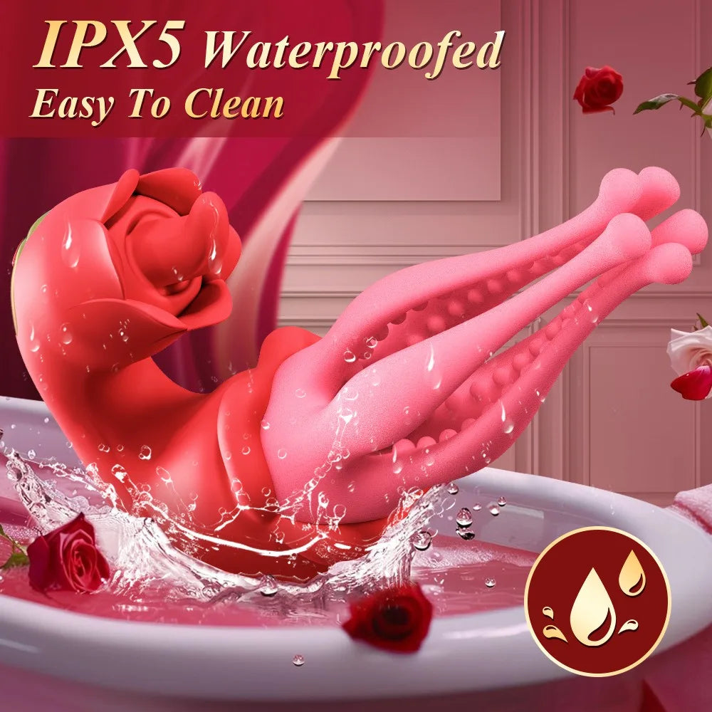 Couples' Sex Toys Male Penis Exerciser Female Clitoral Stimulator 3 in 1 Multi-Power Modes Unisex Masturbation Tool