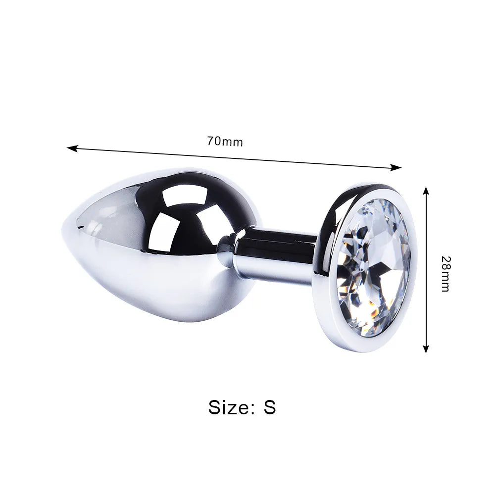 Sexy Fox Tail Butt Plug Metal Anal Plug Anal Toys For Women Cosplay Bdsm Sex Games For Couples Sex Goods Shop toys For Adults 18