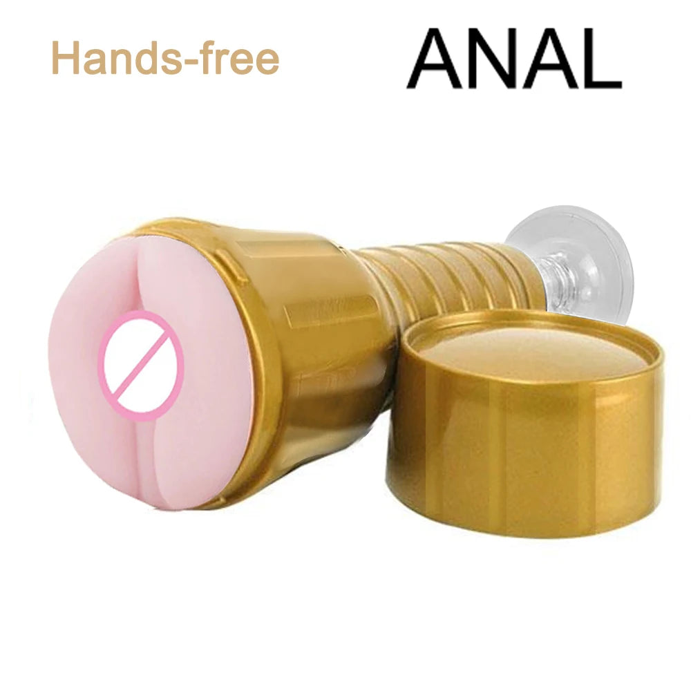 Vagina Real Pussy Aircraft Cup Male Masturbator Silicone Artificial Vagina Mouth  Oral Sex Masculino Erotic Toy Sex Toys for Men