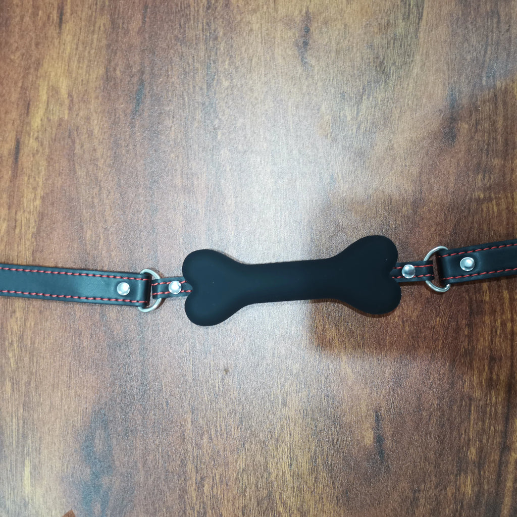 Soft Harness Mouth Silicone Dog Bone Ball Gag Open Mouth Gag Bdsm Bondage Slave Gag Sex Products Sm  Sex Toys for Women
