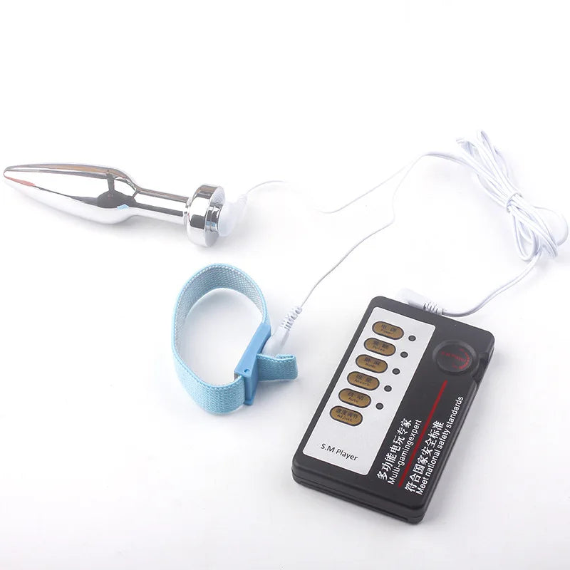 Sex Products Electric Shock Orgasm Toy Adult Game Sex Toy For Women Flirt Accessory Medical Themed Toy Anal Plug Masturbation