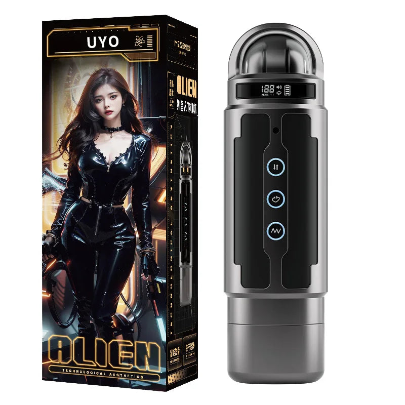 male adult products masturbator vaginal sucking masturbation voice interactive artificial vagina telescopic heated male sex toys