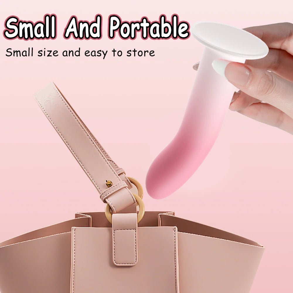 Flexible Liquid Silicone Dildo For Begginner G Spot Personal Massage Tool Suction Cup Anal plug Prosate Massager Female Sex Toy