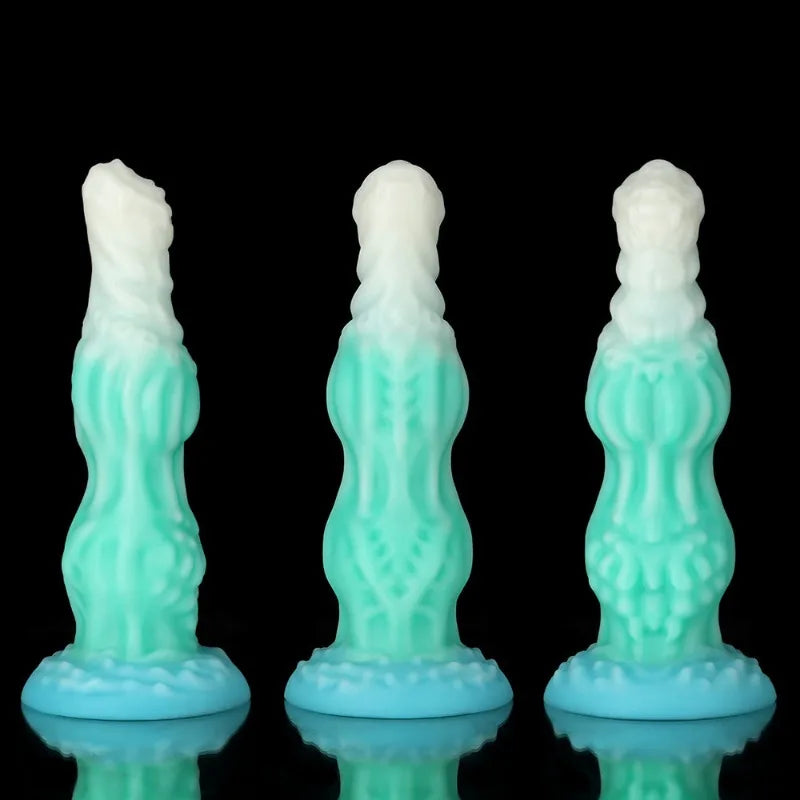 Adult Realistic Liquid Silicone Special-Shaped Penis Masturbator Female Sex Toy Pleasure Enhancer for Intimate Wellness