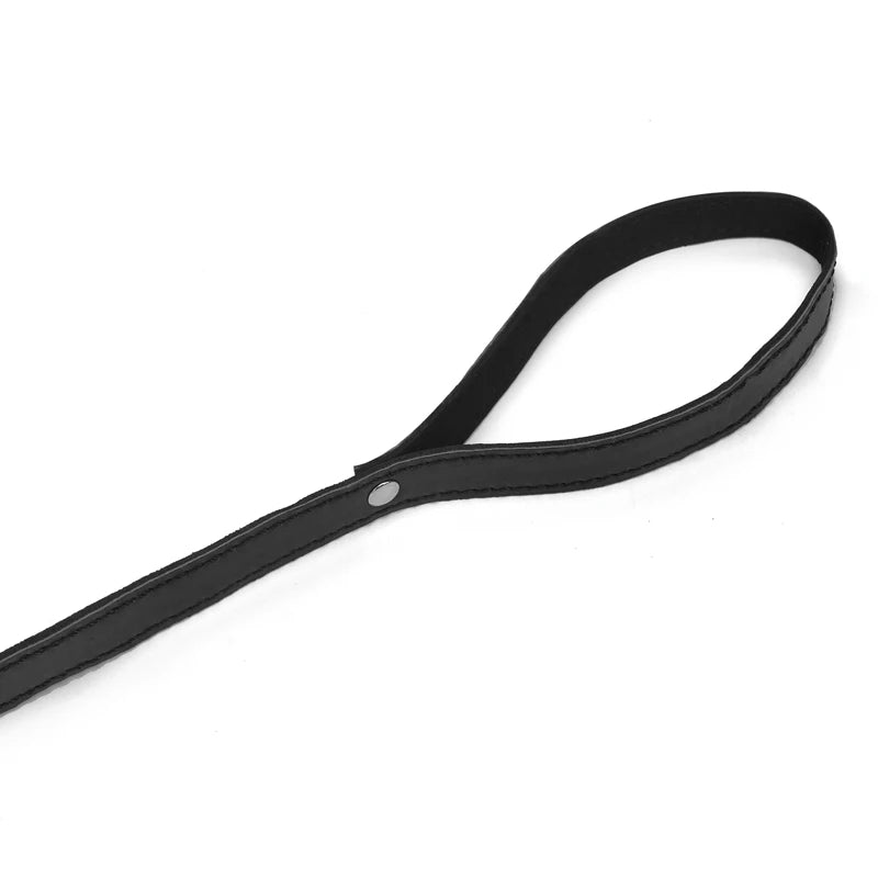 BDSM Collar Leather And Leash Plush Fetish Bondage Sex Necklace SM Toys Restraints Sex Toys For Adults Couples Games
