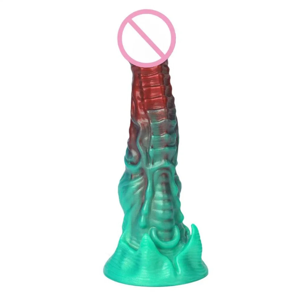 New special-shaped silicone dildo, suitable for women's utensils sm sex, sex toys, adult products, anal plug expansion