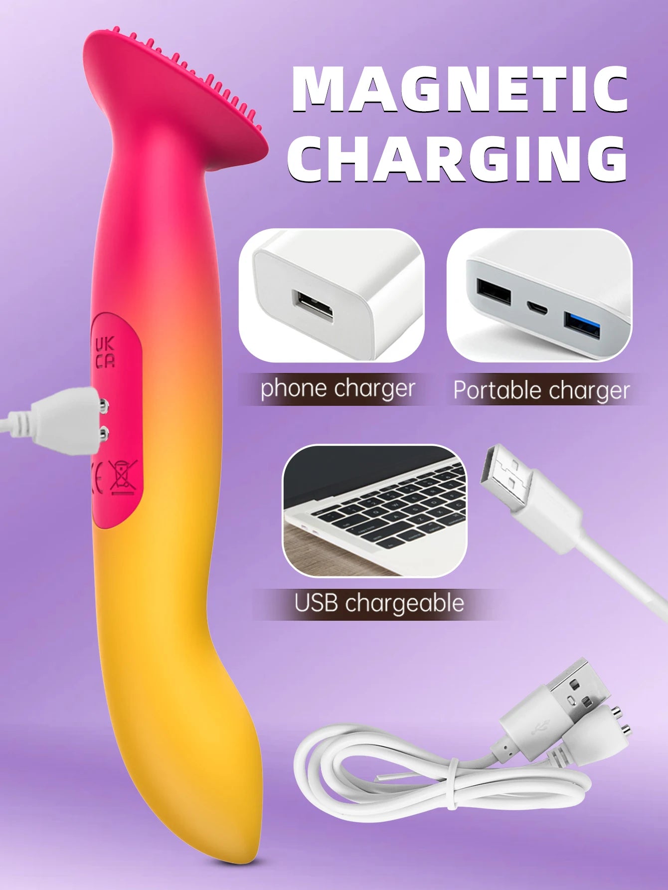 Mini Vibrator Adult Vibrator With 10 Vibration Modes Clitoral Nipple Stimulator Adult Women Toy Flirting Massage Pen