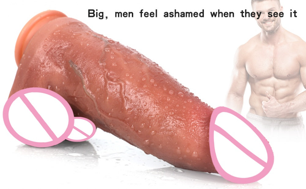 Soft Big Dildo Realistic Slicone Male Artificial Penis With Suction Cup Dick For Woman Masturbator Adult Sex Toys Stiff Dildos
