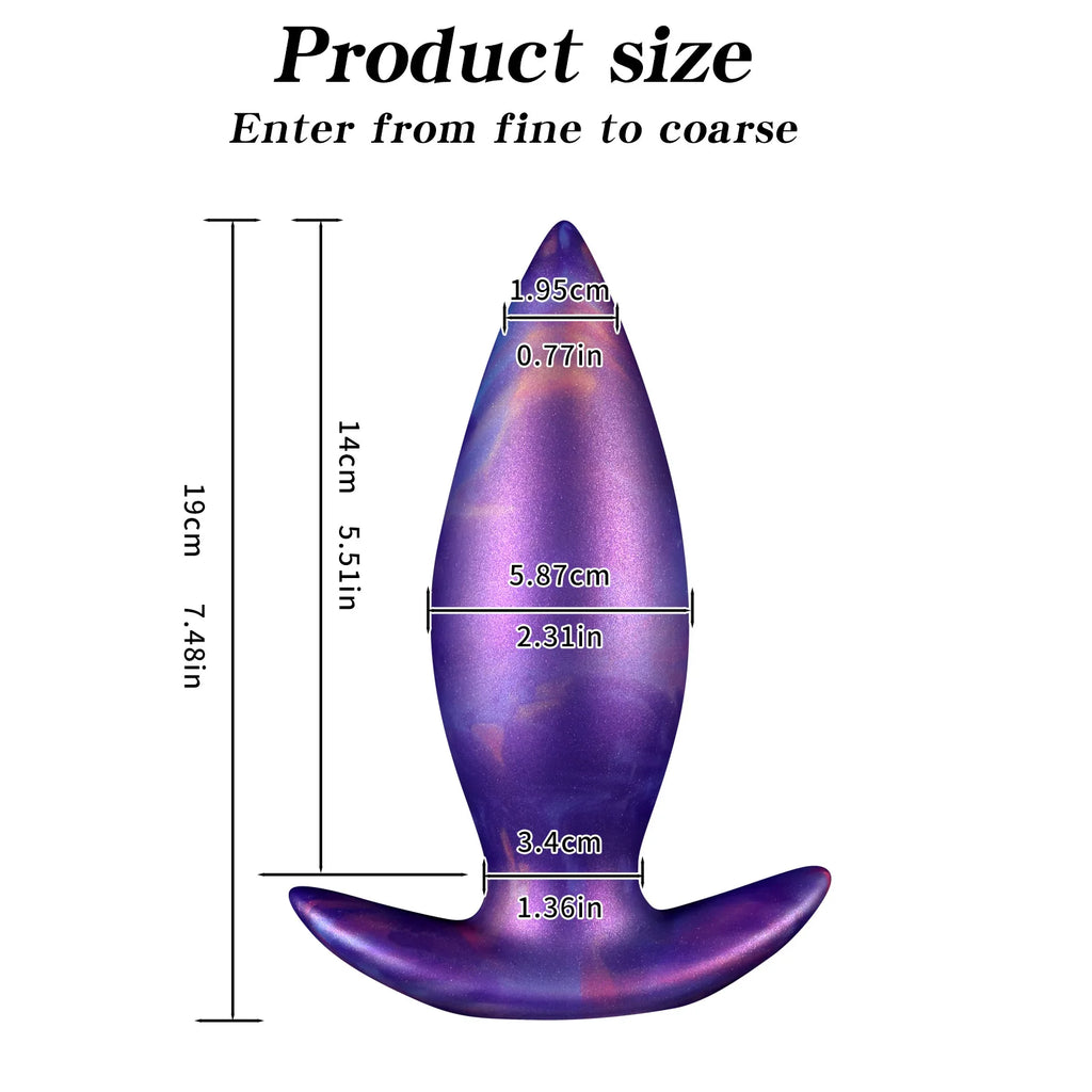 Wearable Butt Plugs Silicone Plug Tail Anal Toys Soft Anal Plug Prostate Massager Anal Training Dildo Sex Shop for Women Men