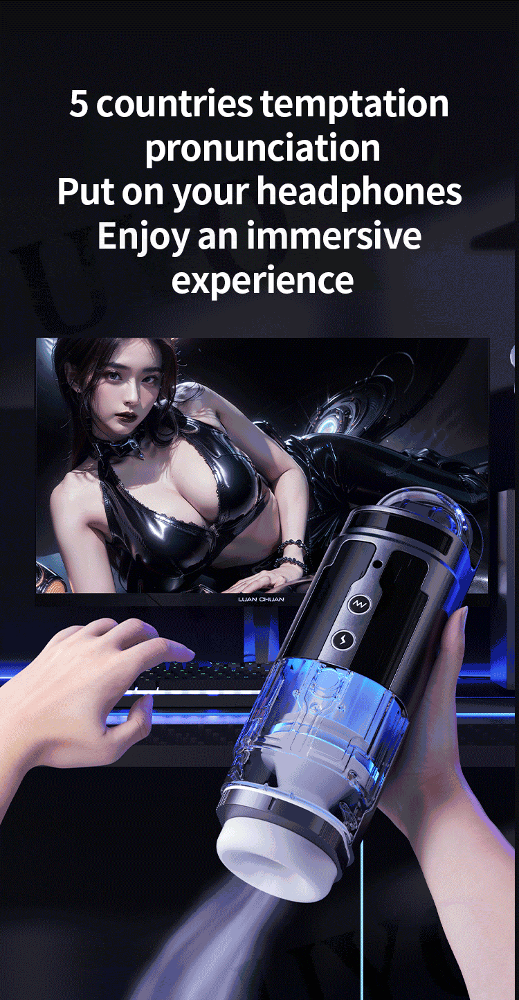 male adult products masturbator vaginal sucking masturbation voice interactive artificial vagina telescopic heated male sex toys