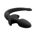 Silicone Prostate Massager Anal Sex Toys with Fetish Puppy Play StripTail Butt Plug for Couple BDSM Anue Bondage Adult Product