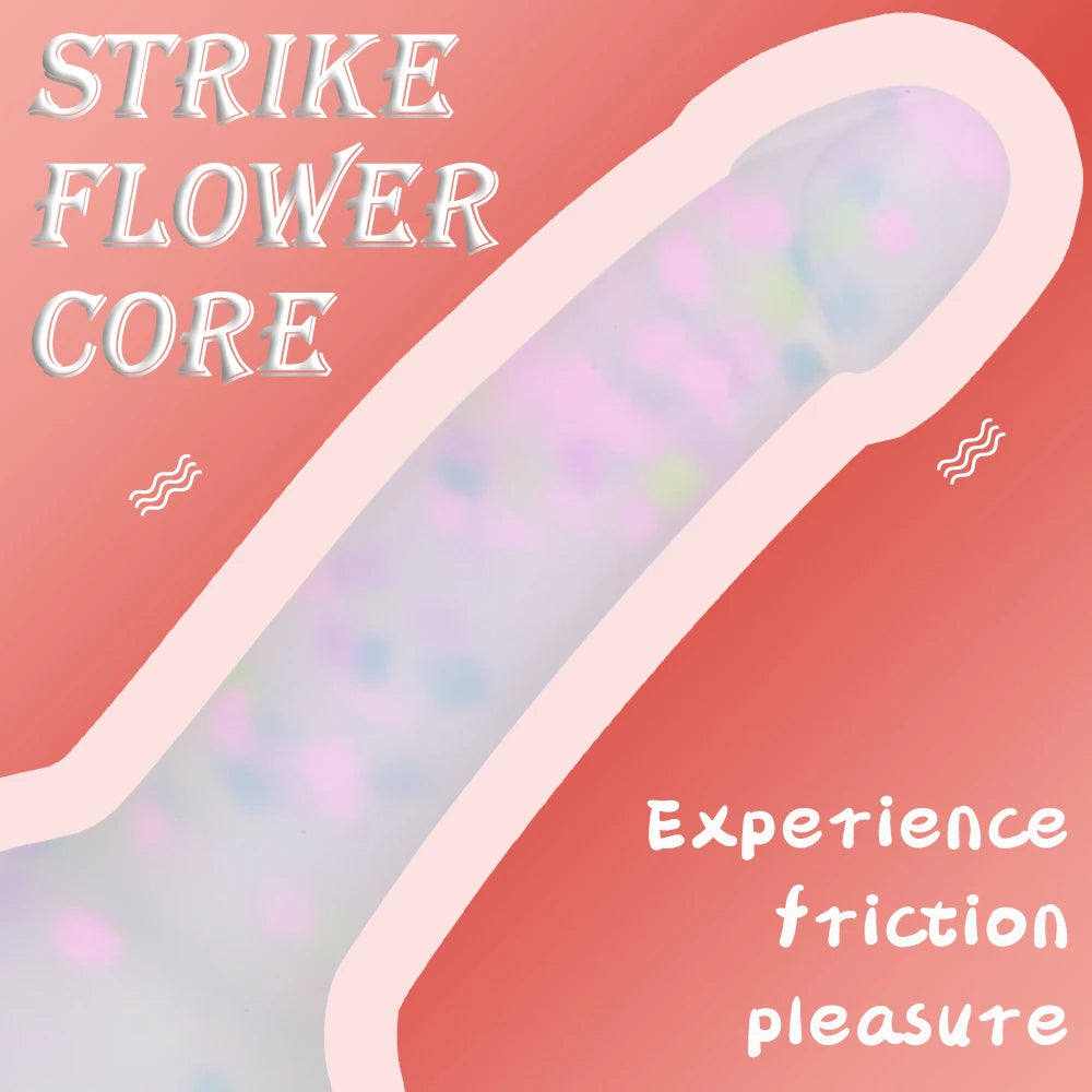 Realistic Luminous Dildo Powerful suction cup Adult games Huge Penis Big dick Female Masturbation Device Erotic Sex Toys for Cou