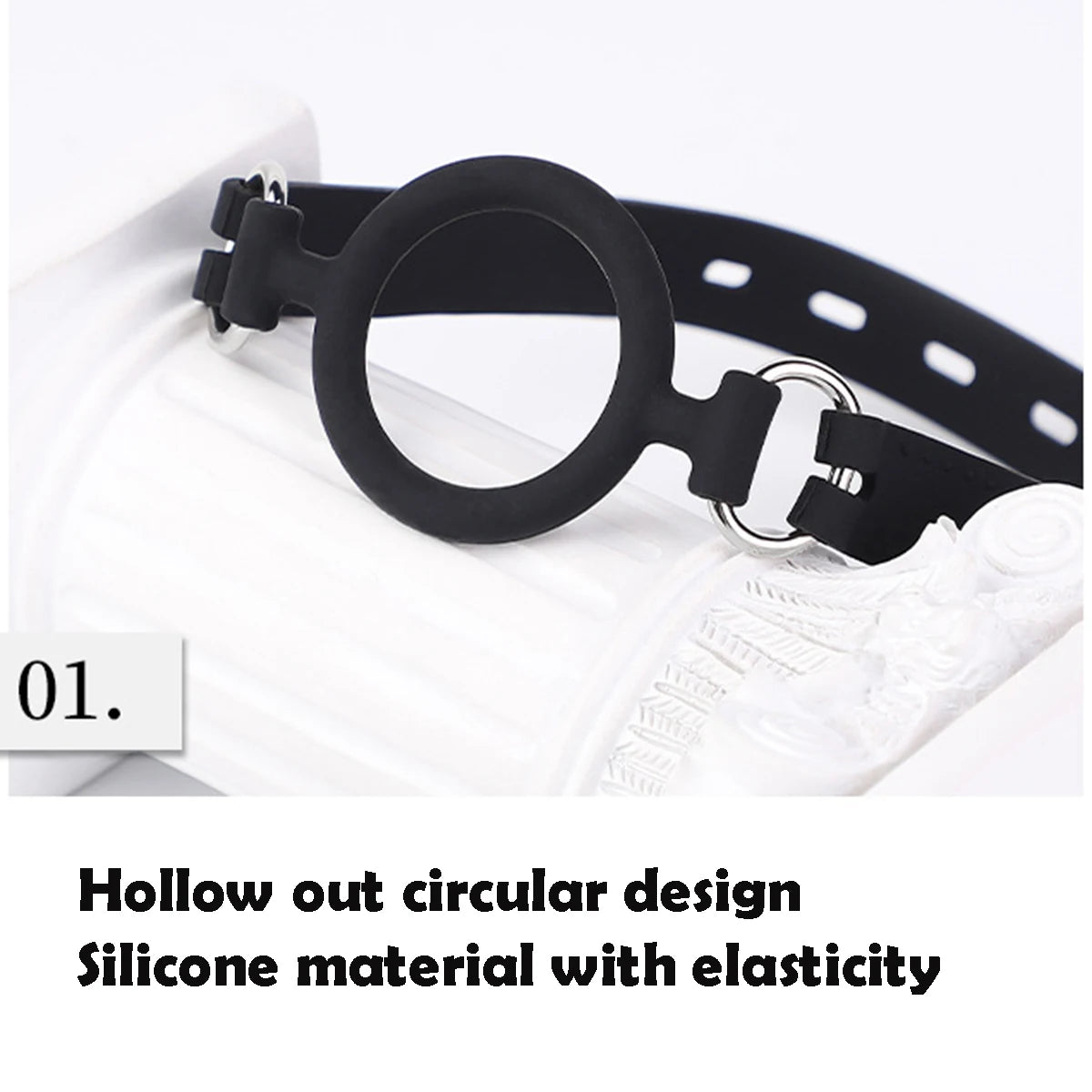 BDSM Mouth Gag Sexy Adult Female Mouth Opener Oral Sex Toys SM Slave Mouth Ball Adult Couple Sex Games Male Silicone Blowjob Toy