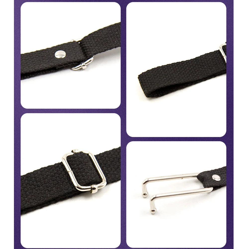 BDSM Nose Hook Sex Toy SM Slave Harness Couple Erotic Sex Games Fetish Toy Set Adjustable Adult Restraint Nose Hooks Sextoy Set