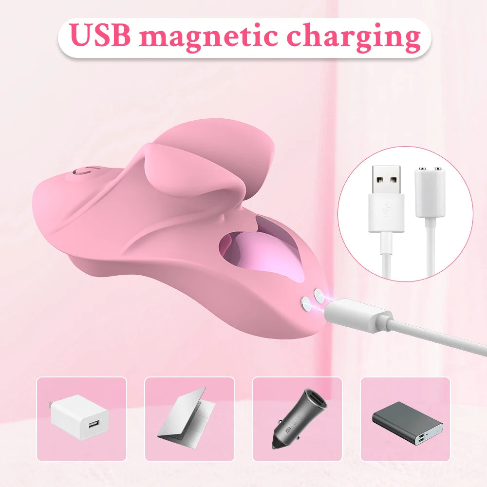 Mini Finger Vibrator Adult Sex Toys for Women 9 Vibrating Modes Bullet Nipple G Spot Clitoral Stimulator Adult Couples Pleasure