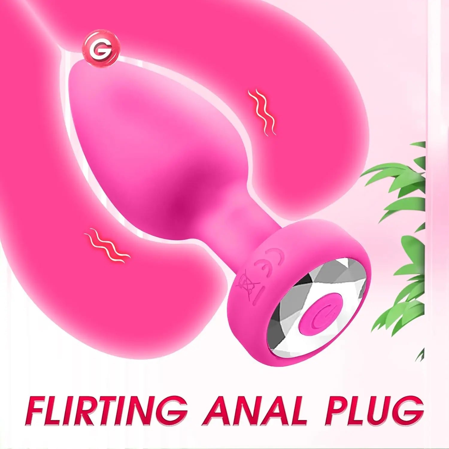 Adult Sex Toys Vibrating Anal Plugs Sex Toys Anal Massage Devices for Backyard Use Soft Rubber for Masturbation