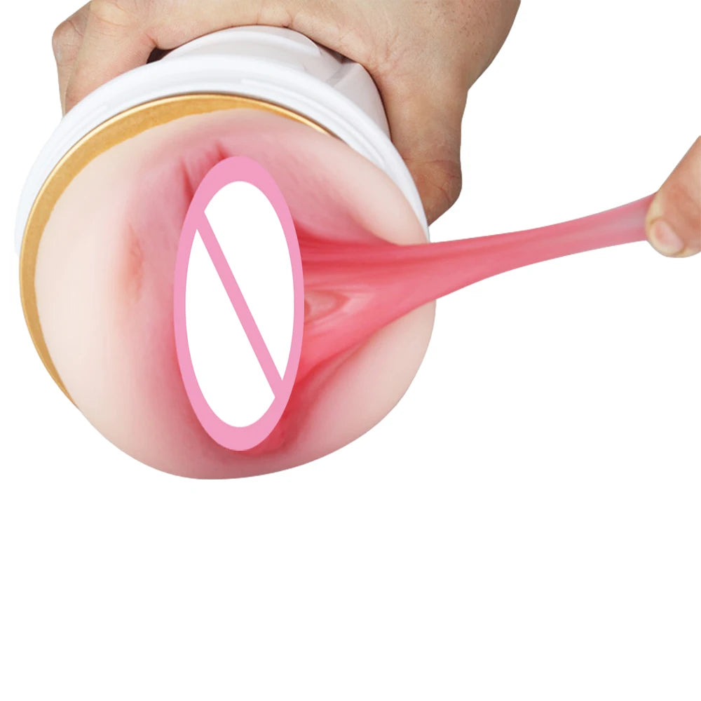 Male Masturbators Cup Sex Machine Male Masturbator Erotic Vagina Real Pussy Adult Products Sex Toy for Men Sex Shop