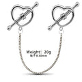 Stainless Steel Adjustable Nipple Clips Erotic Goods Nipple Stimulation Breast Bondage Restraint Fetish Bdsm Sex Toy for Woman