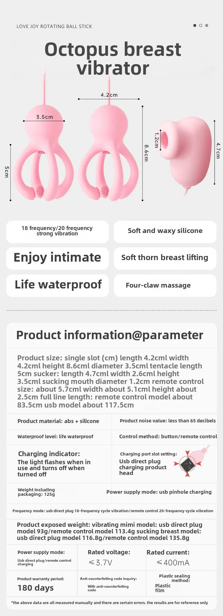 Electric Nipple Vibrator Female Breast Massage Nipple Clip Enhancer Nipple Sucking Stimulator Female Masturbator Adult Products