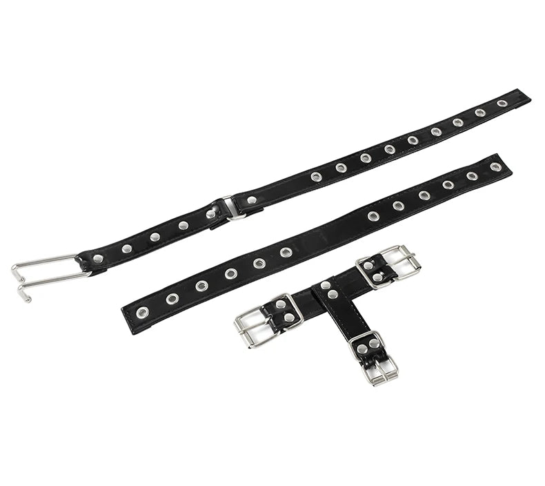 Sexy BDSM Bondage Nose Hook Slave Collar SM Tools Adult Games Restraints Size Adjustable Erotic Products Sex Toys For Couples