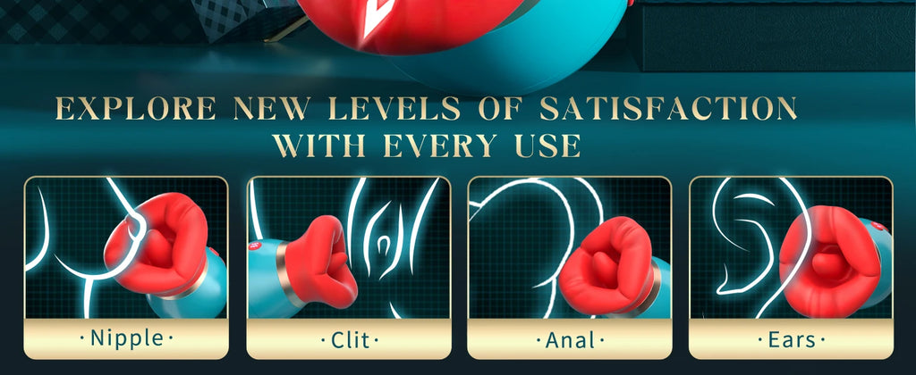 Adult Sex Toys Vibrator with APP Control 3 IN 1 Big Mouth Vibrators Sex Machine 360° Clit Nipple G Spot Anal Toys for Women
