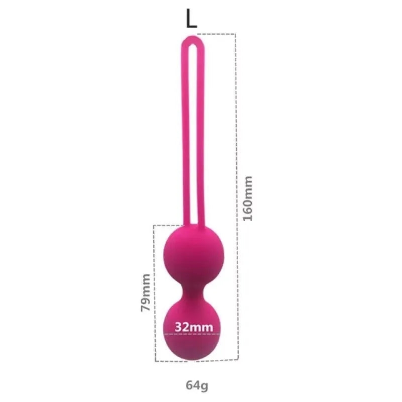 Silicone Vaginal Balls Sex Toys For Women Vagina Tighten Exercise Chinese Kegel Balls Vibrator Pelvic Ben wa Balls Anal balls