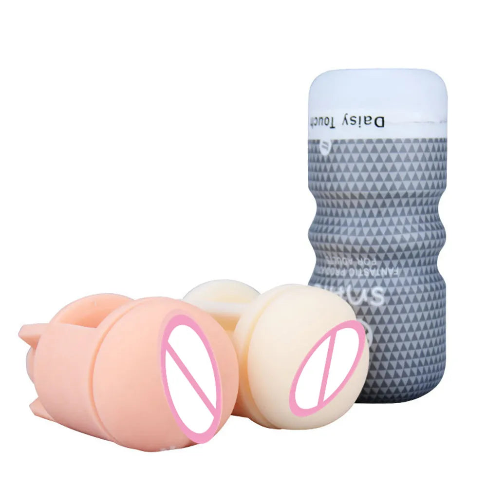 Male Masturbator Realistic Vagina Pussy Anus Anal Oral Masurbation Machine Snail Aircraft Cup Sex Toys for Men 18 Adult Supplies