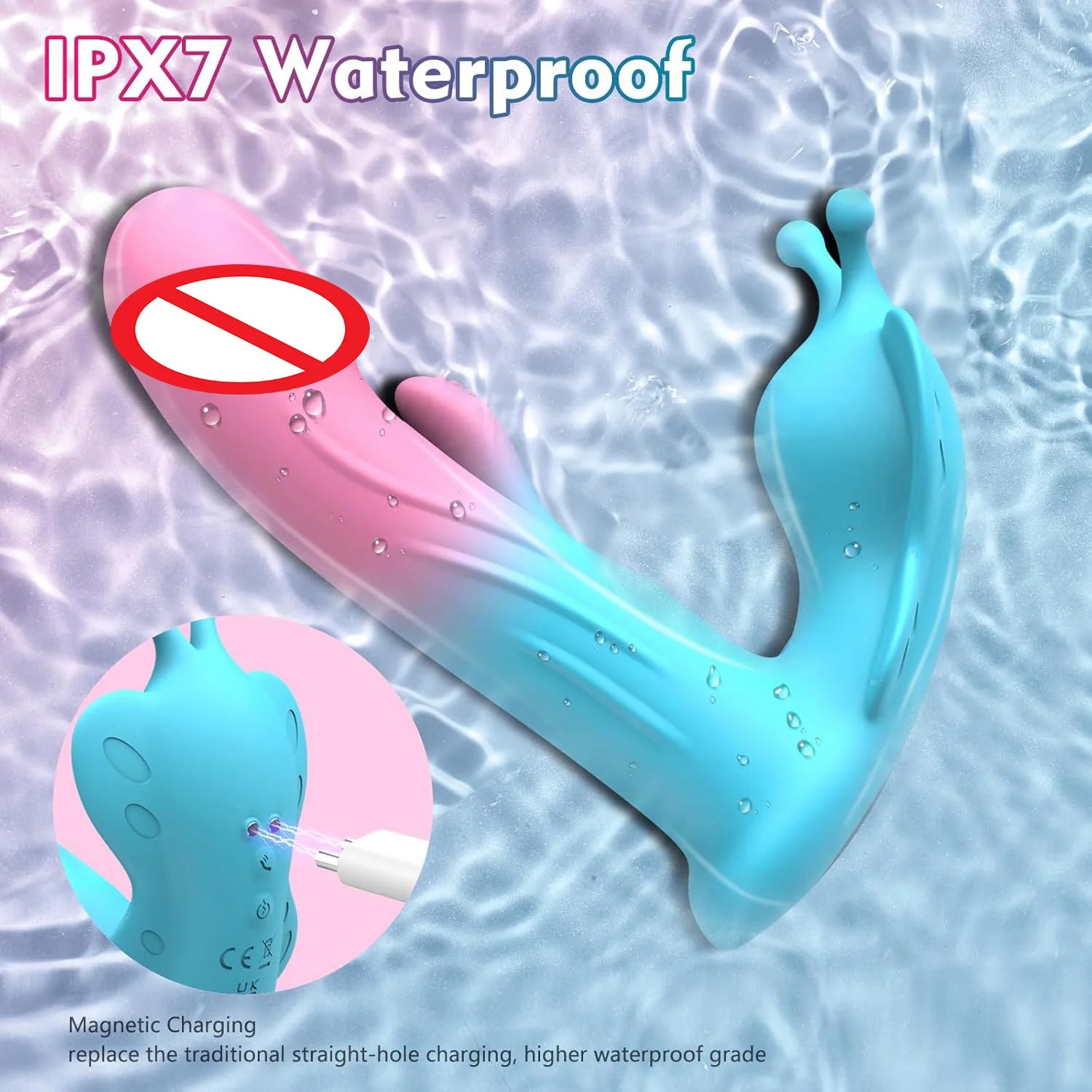 Wearable Flapping Vibrator Couples Sex Toys Remote Control G-Spot Clitoral Stimulator Dildo Adult Sex Toys for Women Couples