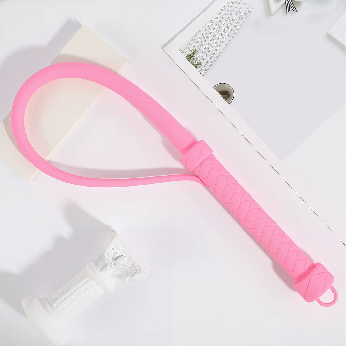 All Silicone Flogger High Elasticity BDSM Whip Spanking Caning Paddle For Adult SM Games Sexyshop Erotic Accessories Adult Toys