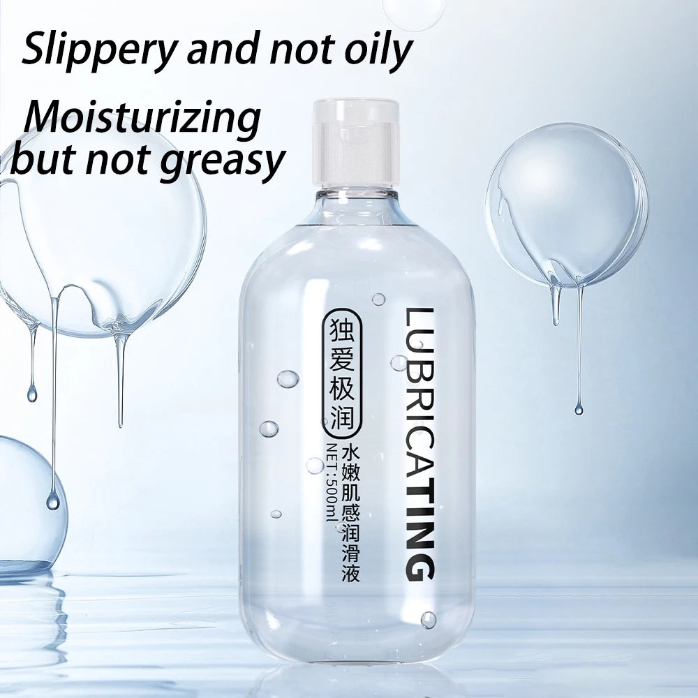 500ML Large Body Lubricant Sex Toys for Adult Anal Vagina Sex Lubrication Female Sex Lubricating Dildo Personal Lube Anal Gel 18