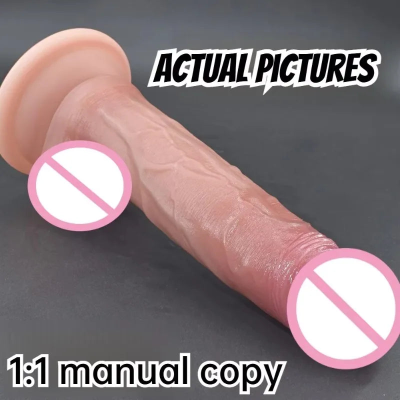 Realistic Dildo Skin Feeling Adult Sex Toys for Women Big Penis with Suction Cup Female Masturbator Anal Sex Product Anal Dildos