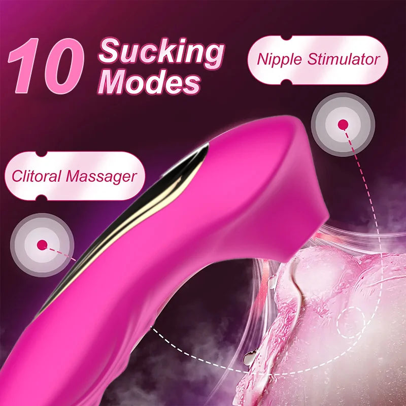 Adult Supplies Sucker Clitoris Sucking Vibrator Stimulator Nipple Female Clit Oral  Vagina Sex Toys for Women Masturbator Produc