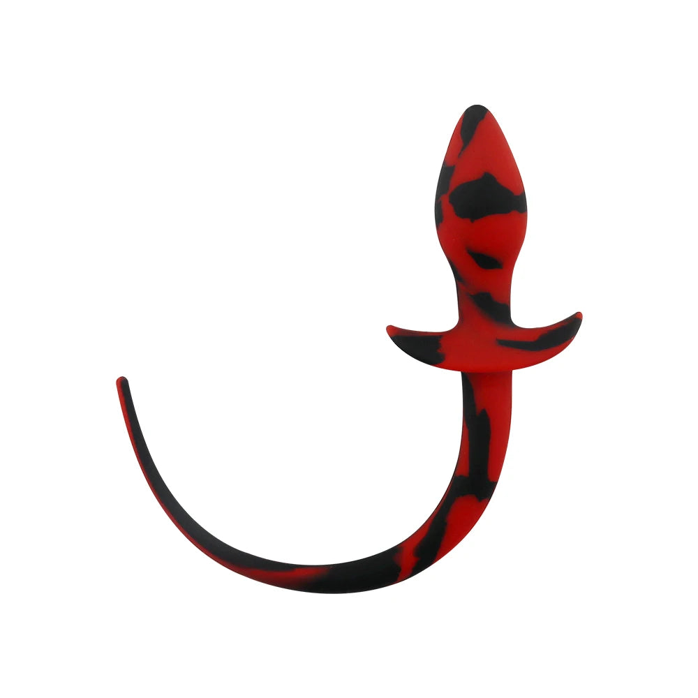 Dog Tail Anal Plug Silicone Butt Plug Puppy Play Anal Accessories Sex Toy for Adult18+ Woman Men Role Play Pup Tail Sex Shop Toy