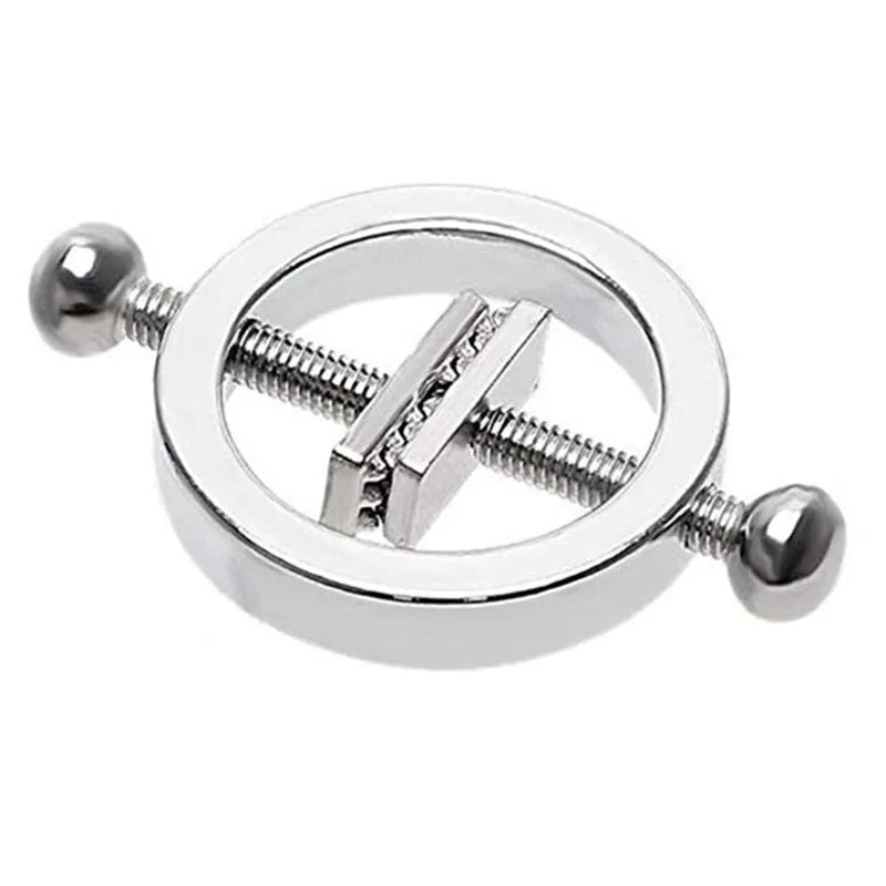 Stainless Steel Adjustable Nipple Clips Erotic Goods Nipple Stimulation Breast Bondage Restraint Fetish Bdsm Sex Toy for Woman