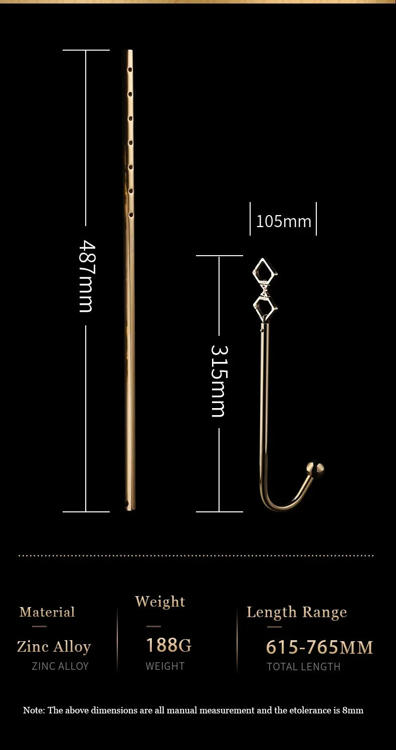 LOCKINK Metal Anal Hook Couple Adults Toys SM Posterior Anal Dilation Single Bead Adjustable Restraint Equipment for Men Women