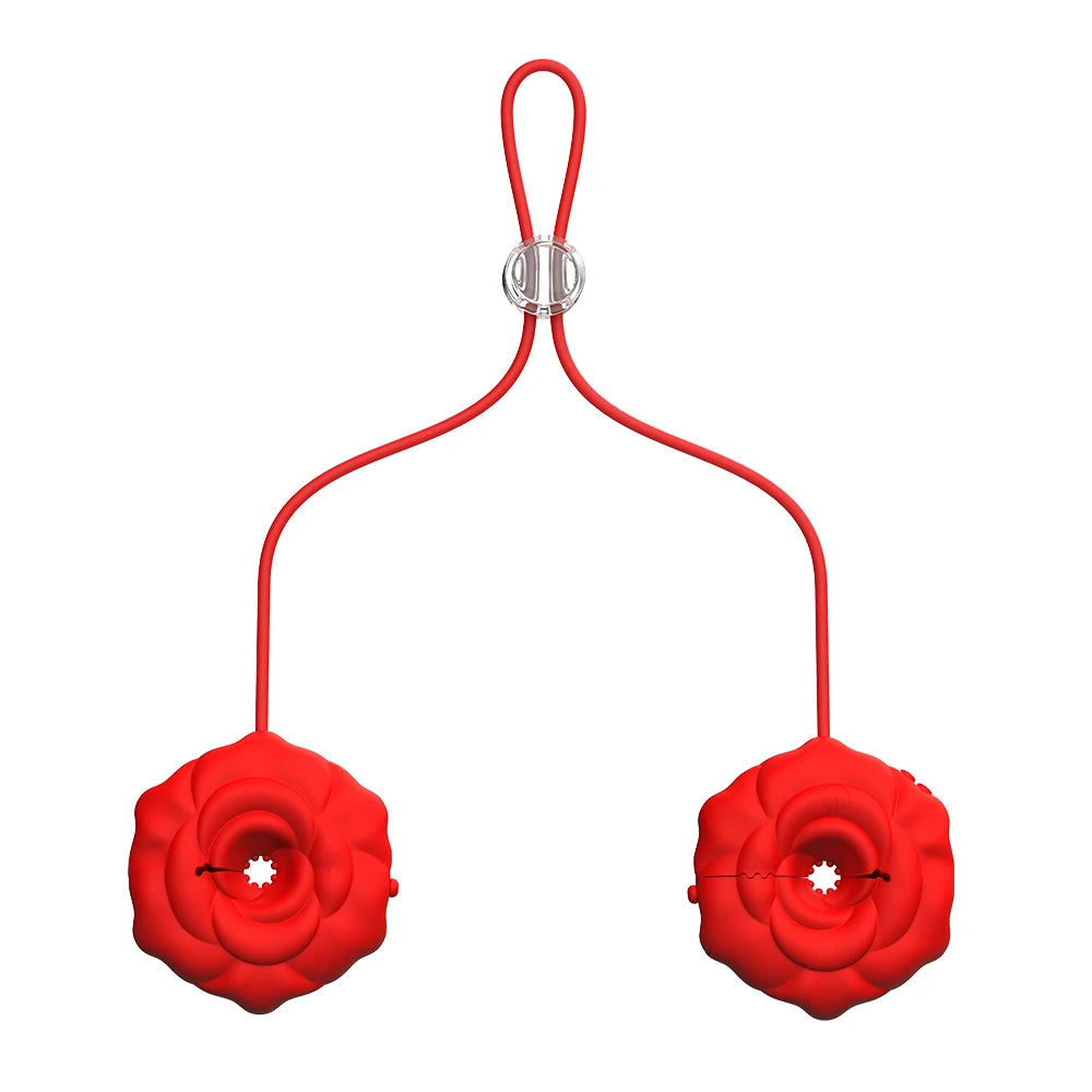Nipple Vibrator Sex Toys for Women 9 Vibration App Controlled Vibrating Nipple Clamps BDSM Fetish Couples Flirting Sex Pleasure