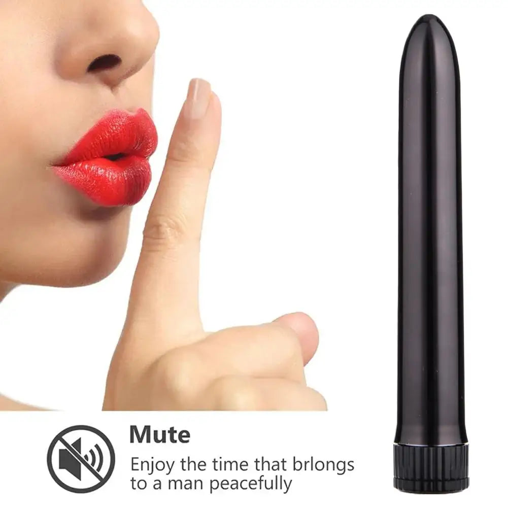 7Inch Vibrating Dildo for Women, Portable Bullet Vibrador Dildo Vibrator Clitoris Stimulator G-spot Massager Sex Toy Masturbator